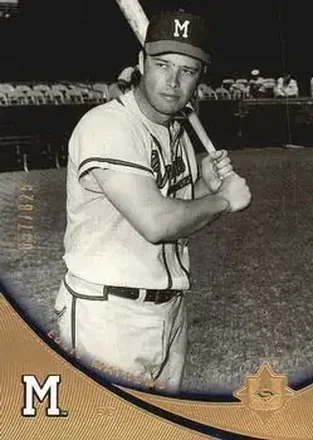 2005 UD Ultimate Signature Edition #11 - Ed Mathews - Milwaukee Braves