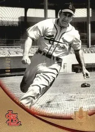 2005 UD Ultimate Signature Edition #12 - Enos Slaughter - St. Louis Cardinals