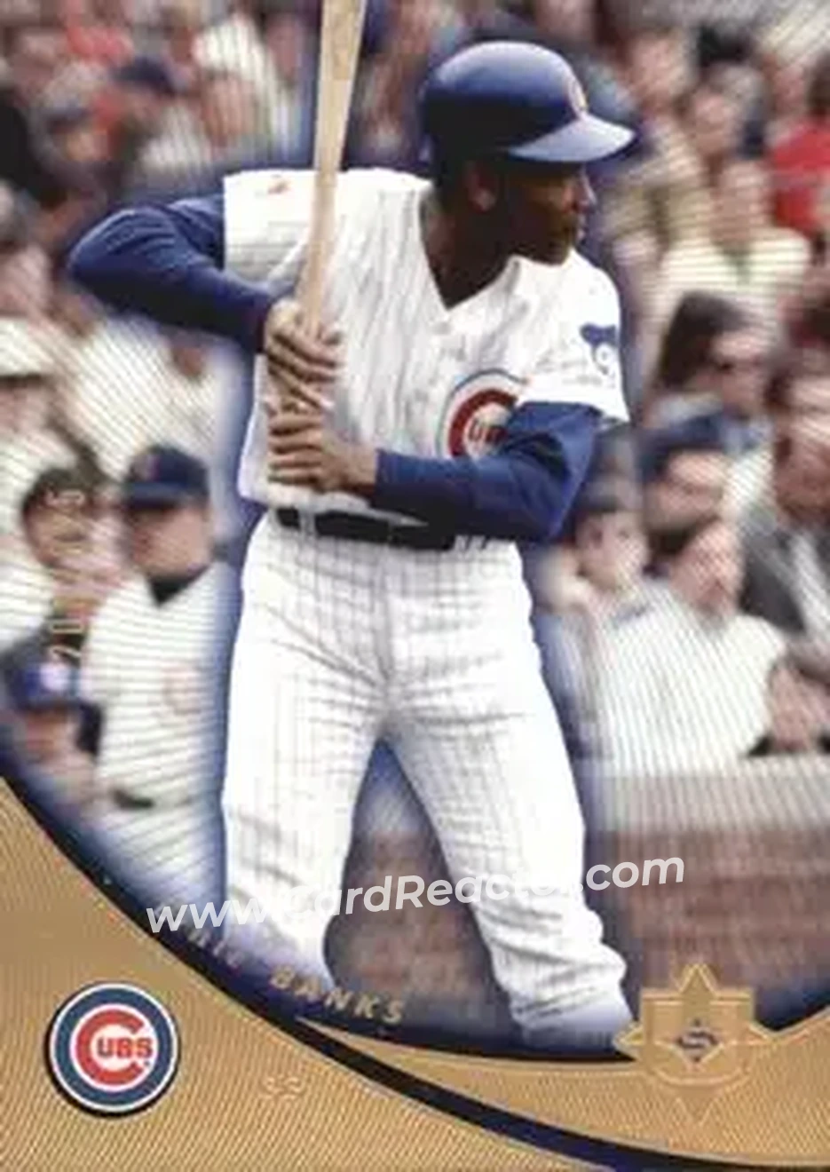 2005 UD Ultimate Signature Edition #13 - Ernie Banks - Chicago Cubs - Front 2005 UD Ultimate Signature Edition #13 - Ernie Banks - Chicago Cubs - Front