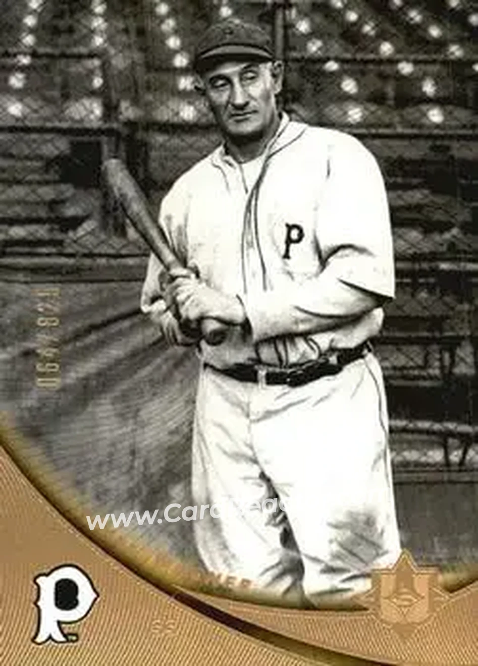 2005 UD Ultimate Signature Edition #17 - Honus Wagner - Pittsburgh Pirates - Front