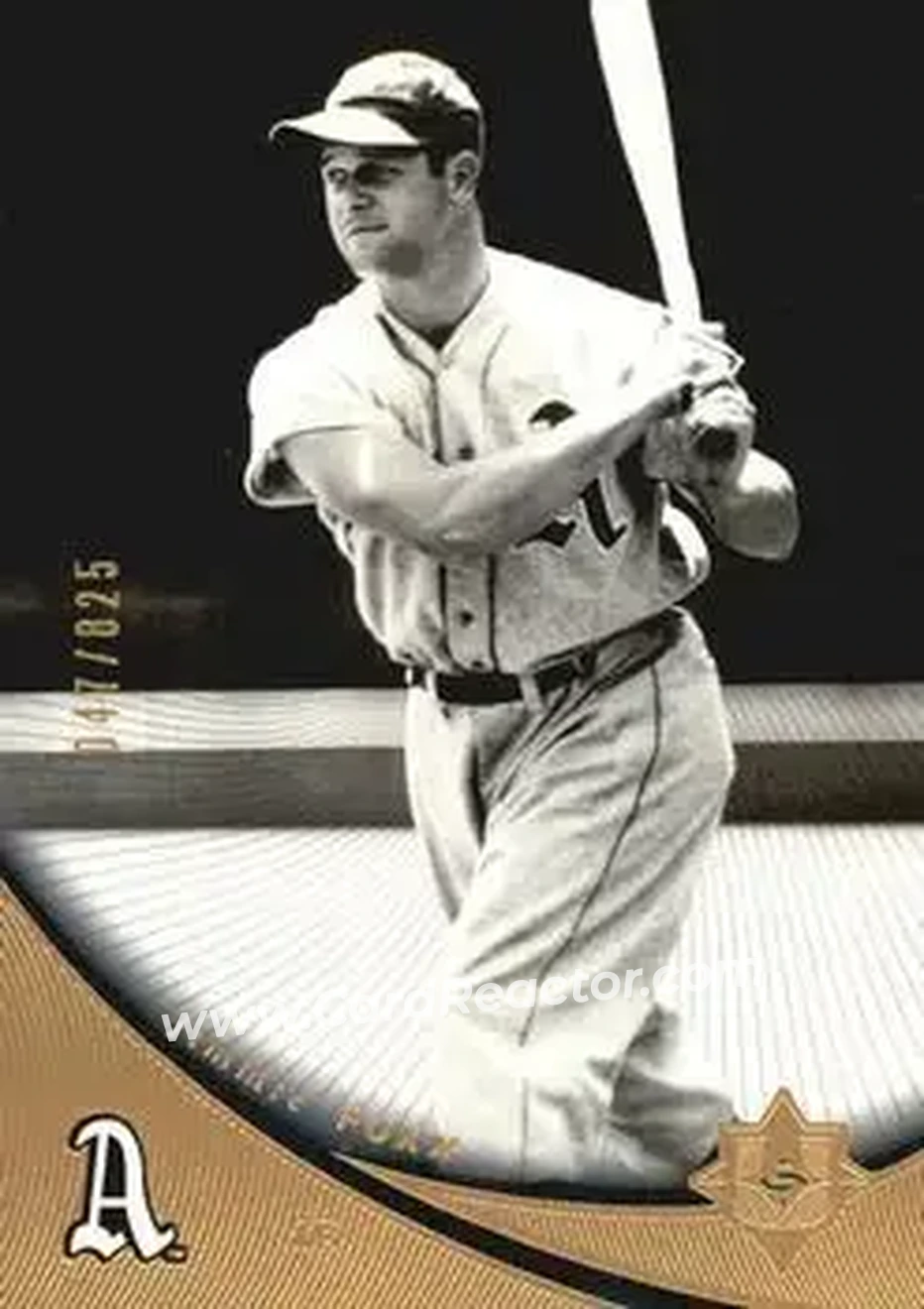 2005 UD Ultimate Signature Edition #19 - Jimmie Foxx - Philadelphia Athletics - Front