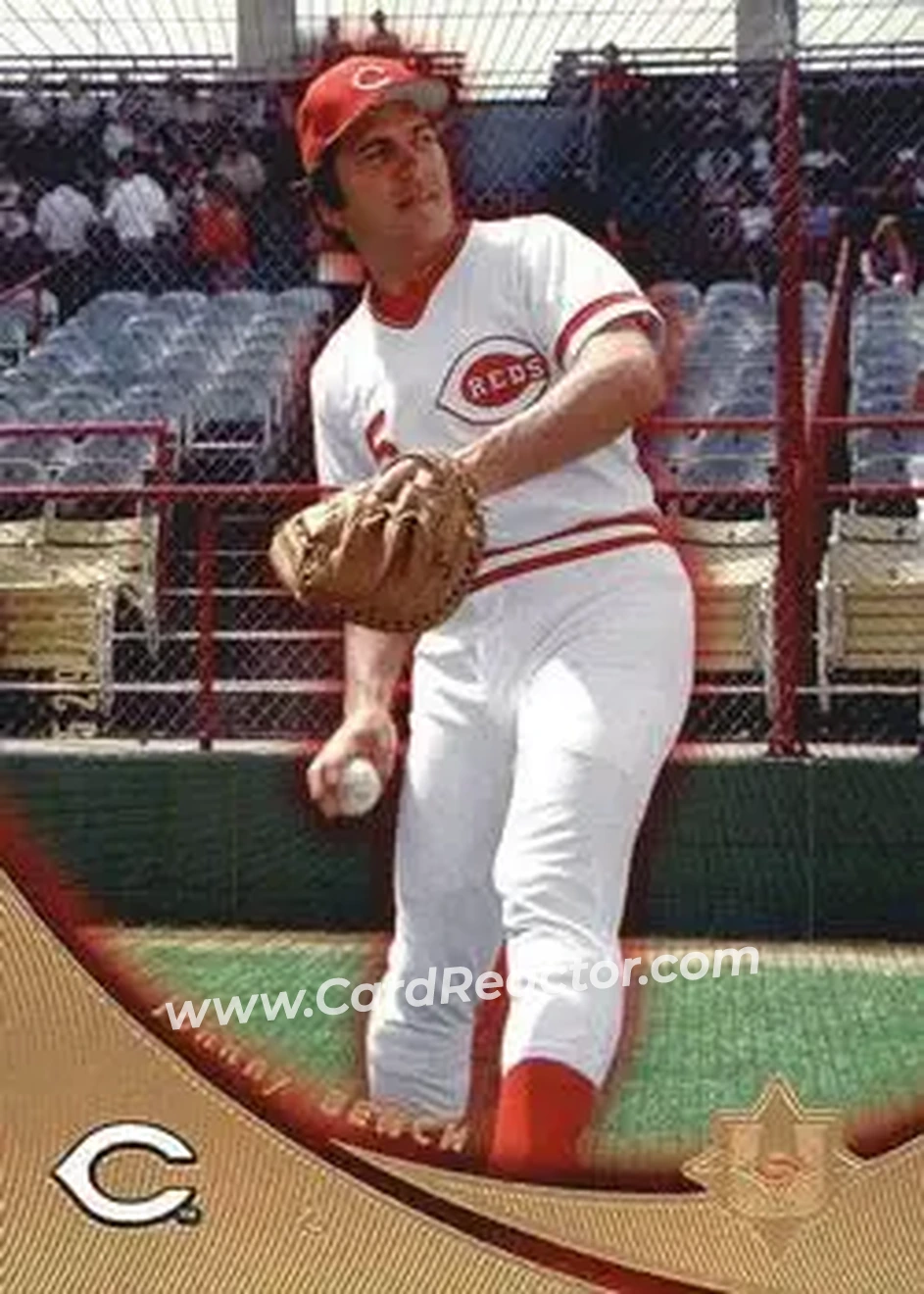 2005 UD Ultimate Signature Edition #25 - Johnny Bench - Cincinnati Reds - Front