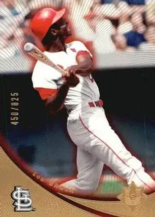 2005 UD Ultimate Signature Edition #26 - Lou Brock - St. Louis Cardinals