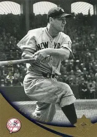 2005 UD Ultimate Signature Edition #27 Lou Gehrig