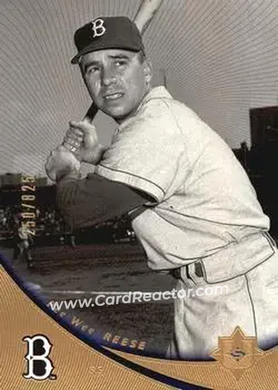 2005 UD Ultimate Signature Edition #33 - Harold Reese - Brooklyn Dodgers - Front 2005 UD Ultimate Signature Edition #33 - Harold Reese - Brooklyn Dodgers - Front