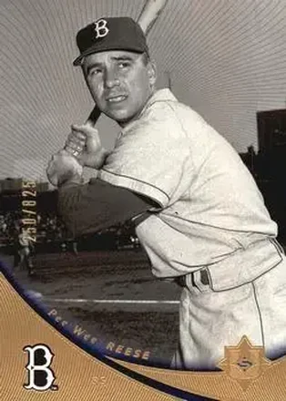 2005 UD Ultimate Signature Edition #33 - Harold Reese - Brooklyn Dodgers