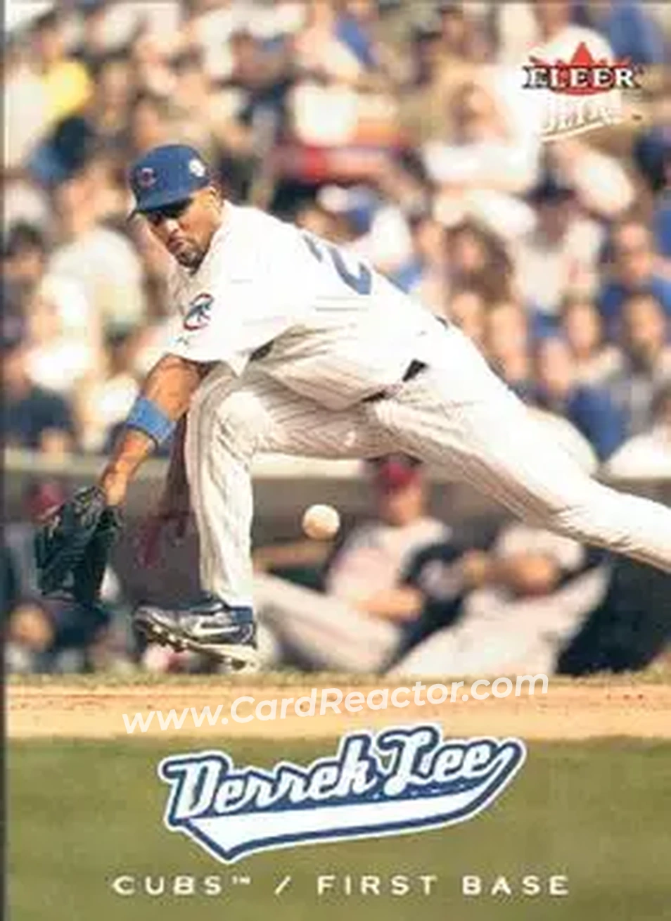 2005 Ultra #19 - Derrek Lee - Chicago Cubs - Front