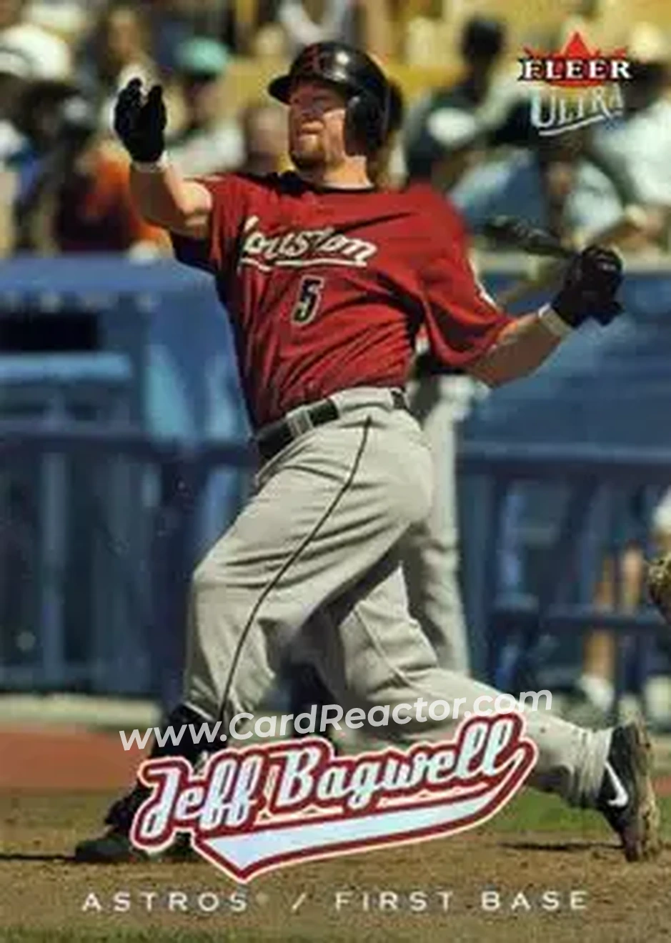 2005 Ultra #23 - Jeff Bagwell - Houston Astros - Front