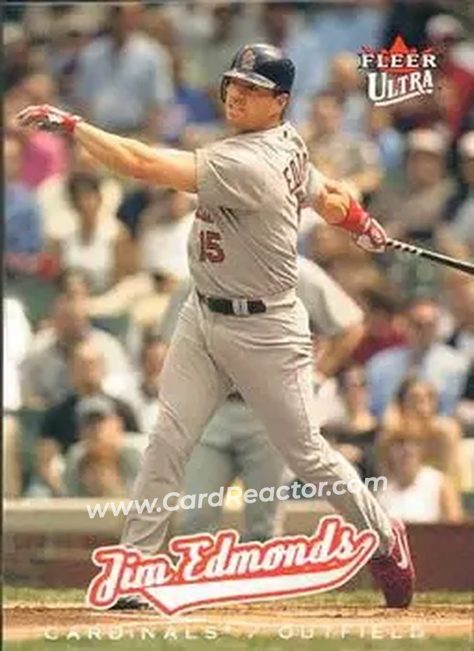 2005 Ultra #24 - Jim Edmonds - St. Louis Cardinals - Front