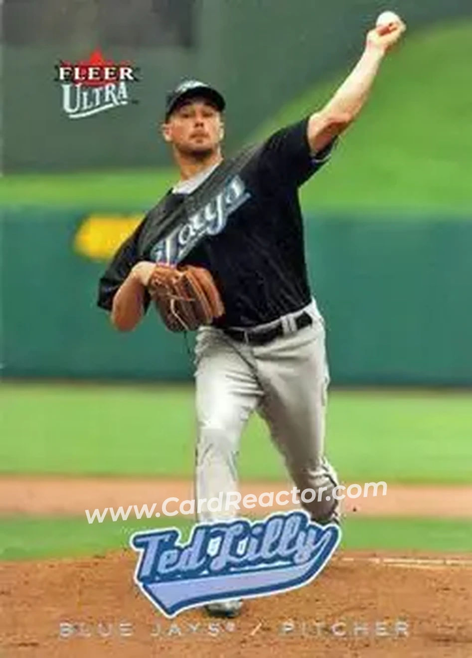 2005 Ultra #27 - Ted Lilly - Toronto Blue Jays - Front