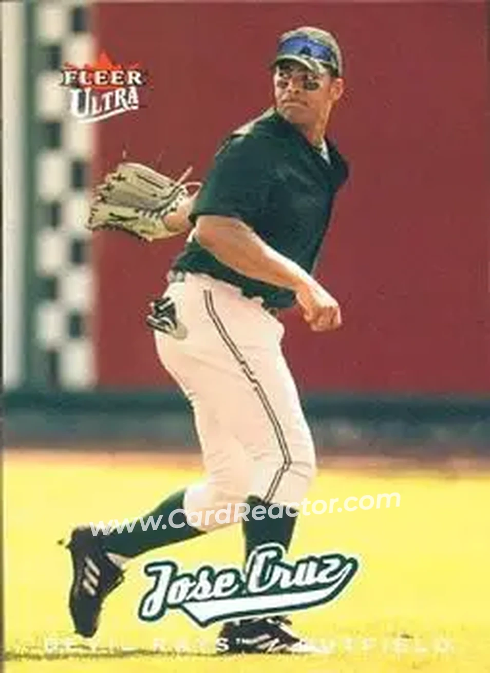 2005 Ultra #2 - Jose Cruz - Tampa Bay Devil Rays - Front 2005 Ultra #2 - Jose Cruz - Tampa Bay Devil Rays - Front