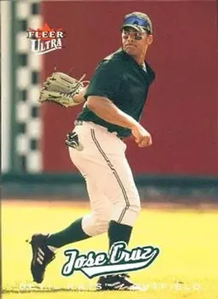 2005 Ultra #2 - Jose Cruz - Tampa Bay Devil Rays