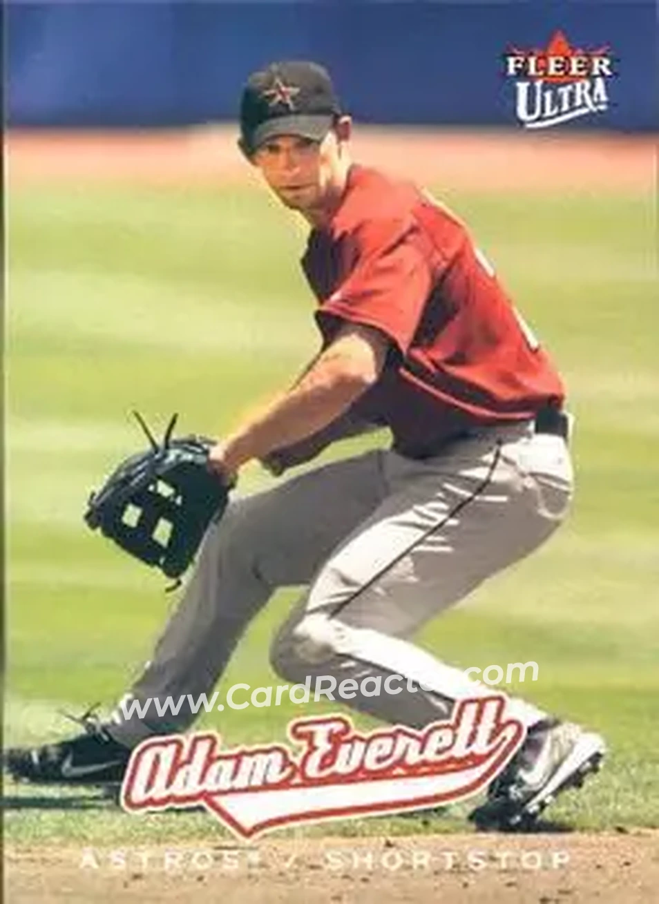 2005 Ultra #15 - Adam Everett - Houston Astros - Front