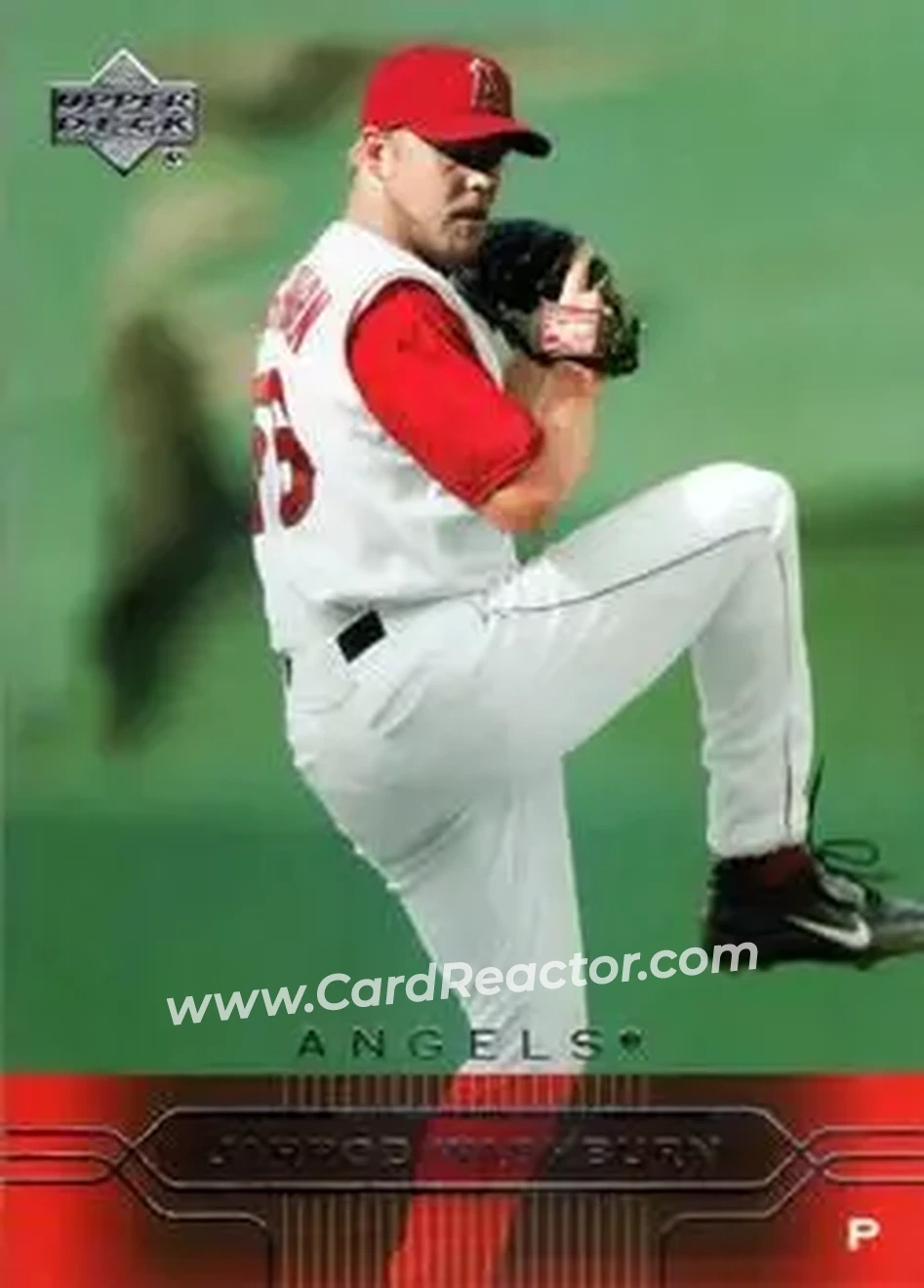 2005 Upper Deck #4 - Jarrod Washburn - Los Angeles Angels - Front