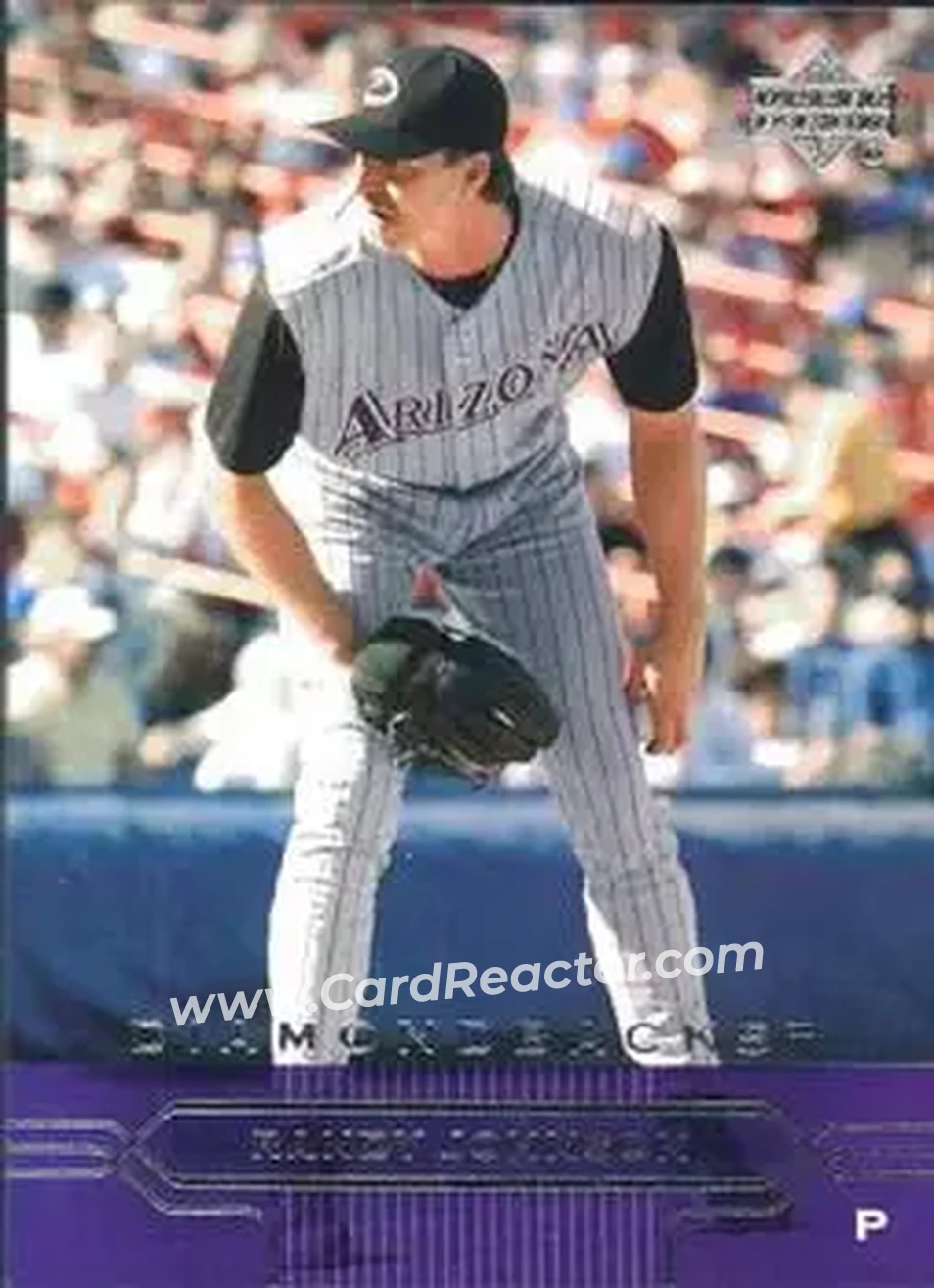 2005 Upper Deck #12 - Randy Johnson - Arizona Diamondbacks - Front
