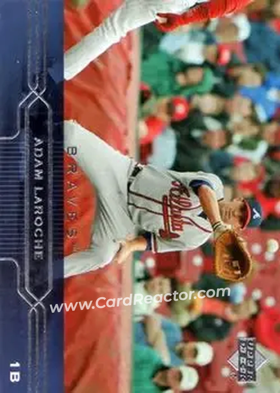 2005 Upper Deck #15 - Adam LaRoche - Atlanta Braves - Front