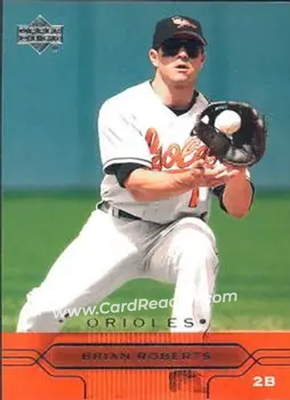 2005 Upper Deck #22 - Brian Roberts - Baltimore Orioles - Front