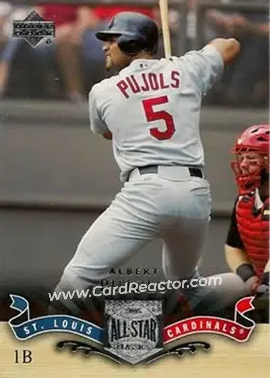 2005 Upper Deck All-Star Classics #1 - Albert Pujols - St. Louis Cardinals - Front