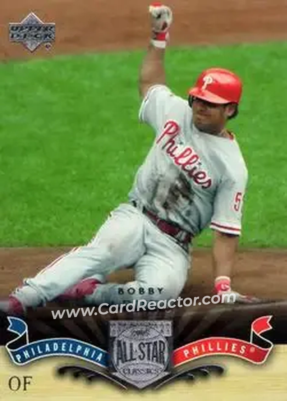 2005 Upper Deck All-Star Classics #5 - Bob Abreu - Philadelphia Phillies - Front