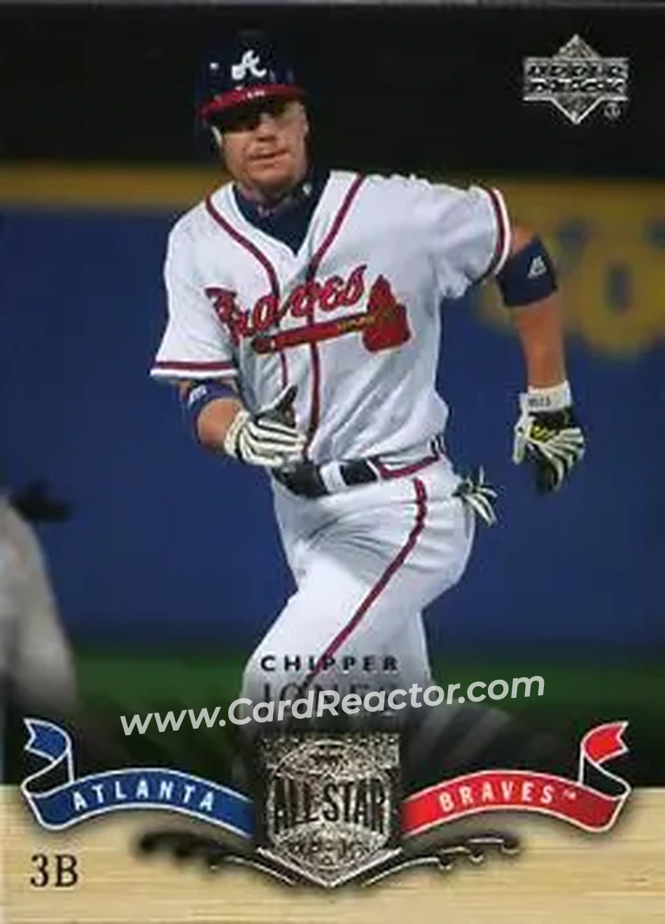 2005 Upper Deck All-Star Classics #8 - Chipper Jones - Atlanta Braves - Front
