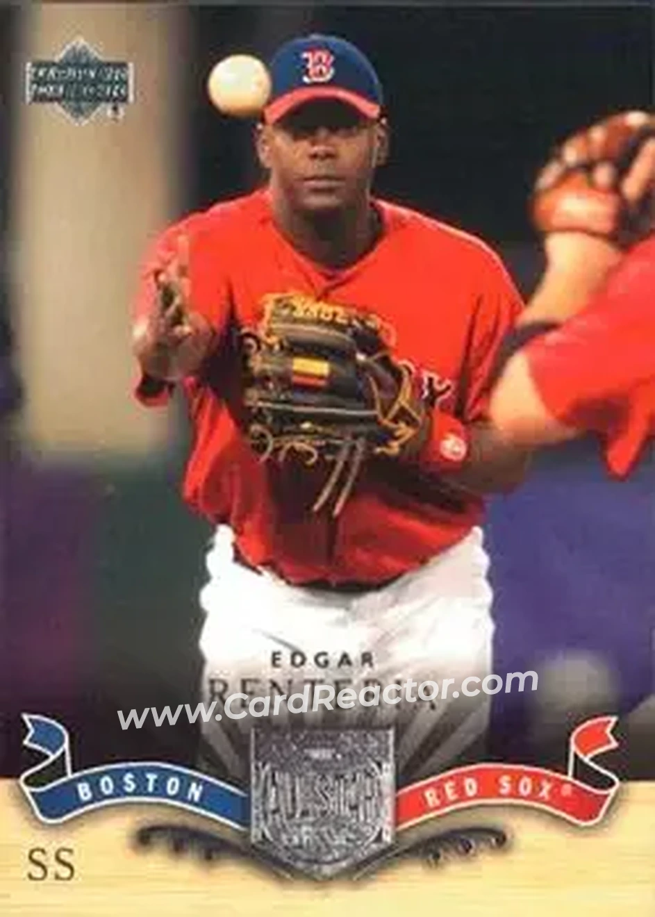 2005 Upper Deck All-Star Classics #12 - Edgar Renteria - Boston Red Sox - Front 2005 Upper Deck All-Star Classics #12 - Edgar Renteria - Boston Red Sox - Front