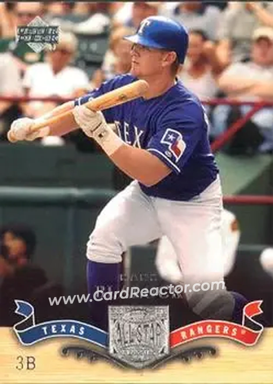 2005 Upper Deck All-Star Classics #17 - Hank Blalock - Texas Rangers - Front