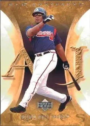 2005 Upper Deck Artifacts #6 - Andruw Jones - Atlanta Braves