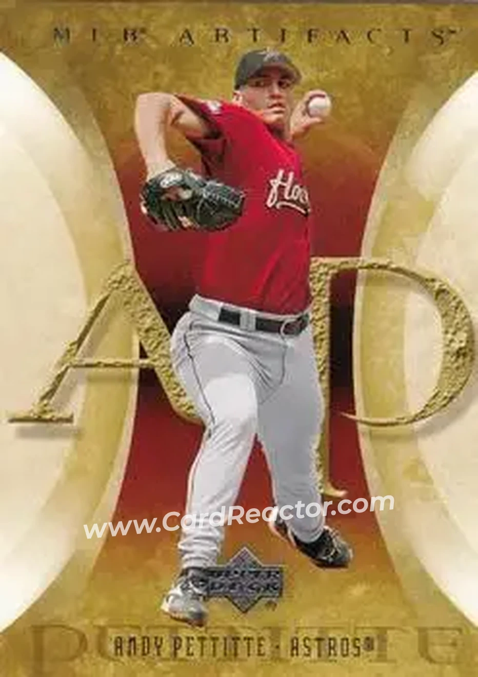 2005 Upper Deck Artifacts #7 - Andy Pettitte - Houston Astros - Front