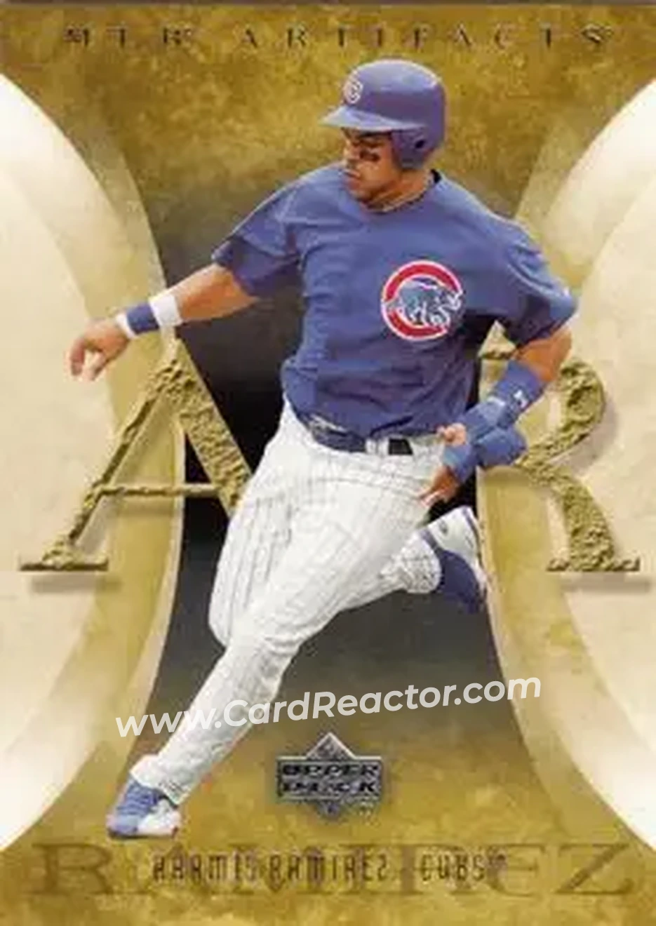 2005 Upper Deck Artifacts #8 - Aramis Ramirez - Chicago Cubs - Front
