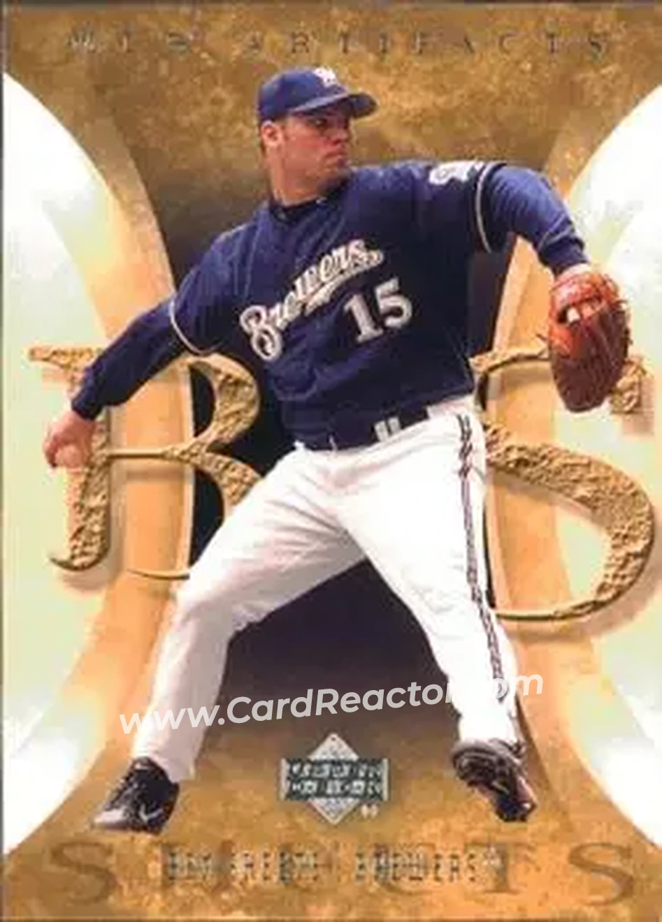 2005 Upper Deck Artifacts #11 - Ben Sheets - Milwaukee Brewers - Front