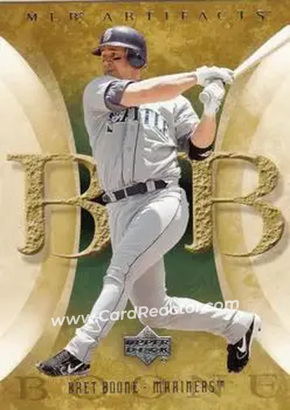 2005 Upper Deck Artifacts #15 - Bret Boone - Seattle Mariners - Front