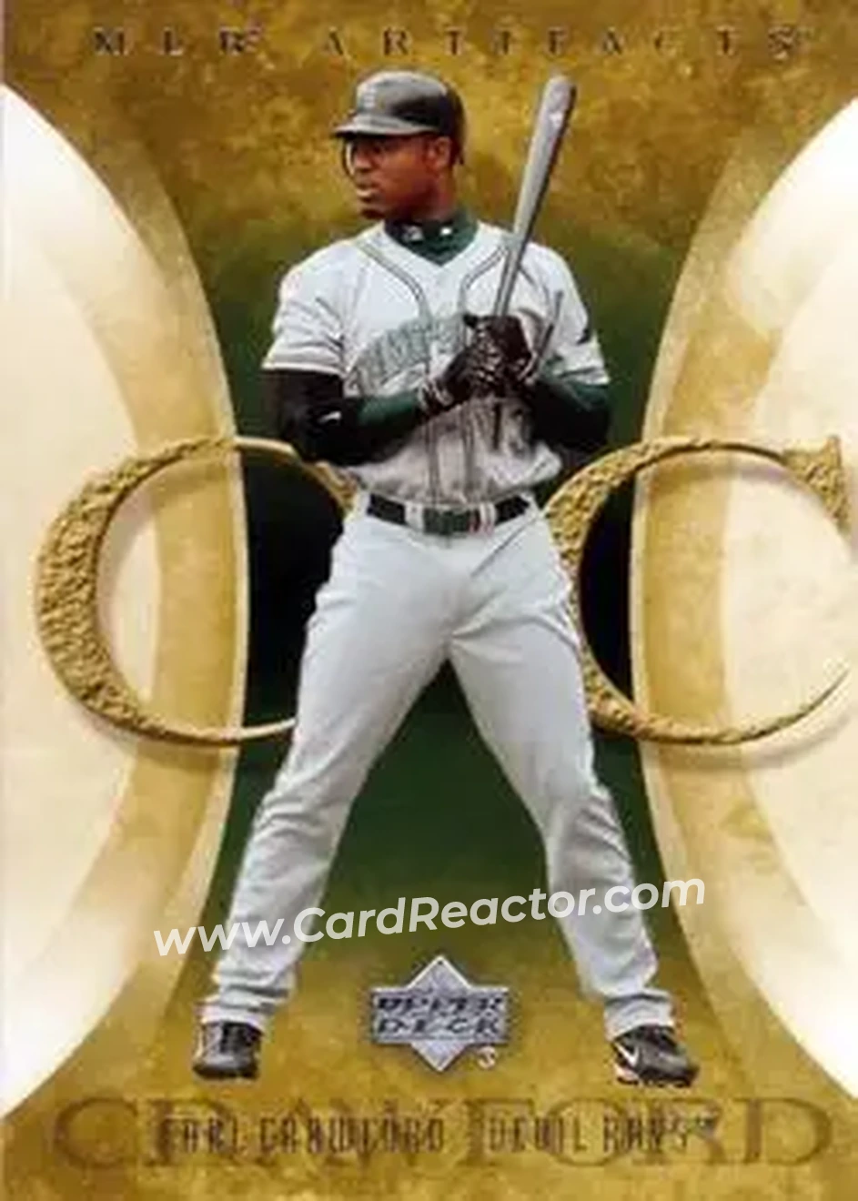 2005 Upper Deck Artifacts #17 - Carl Crawford - Tampa Bay Devil Rays - Front