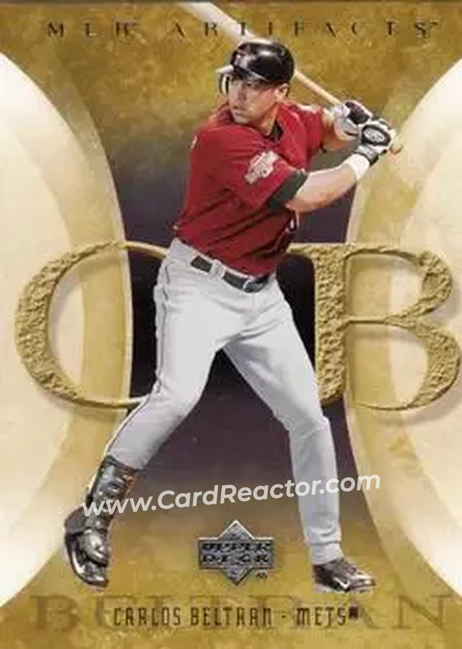 2005 Upper Deck Artifacts #19 - Carlos Beltran - New York Mets - Front