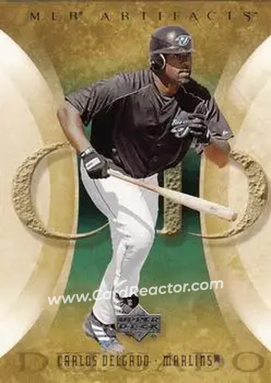 2005 Upper Deck Artifacts #20 - Carlos Delgado - Florida Marlins - Front