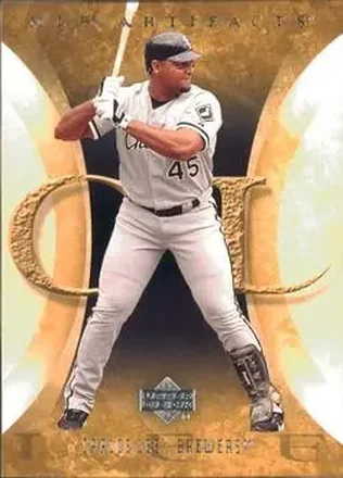 2005 Upper Deck Artifacts #22 - Carlos Lee - Milwaukee Brewers