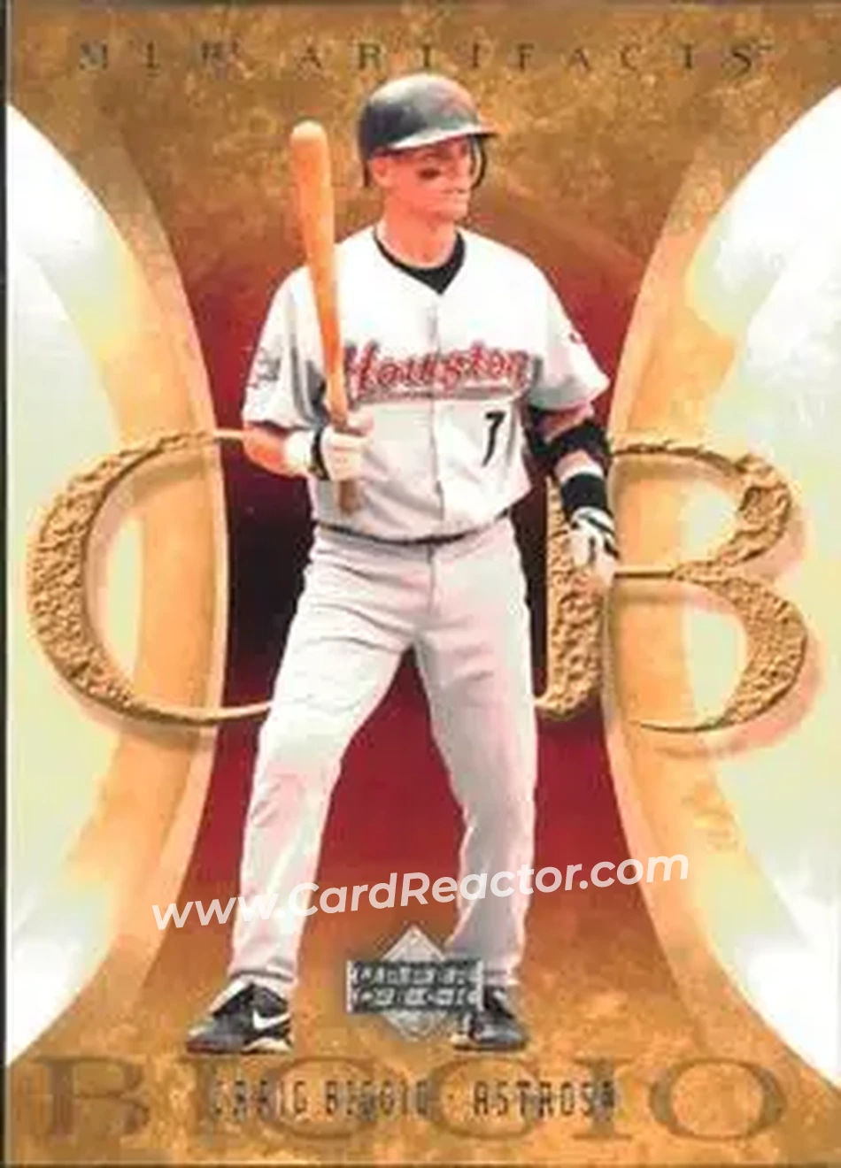 2005 Upper Deck Artifacts #25 - Craig Biggio - Houston Astros - Front