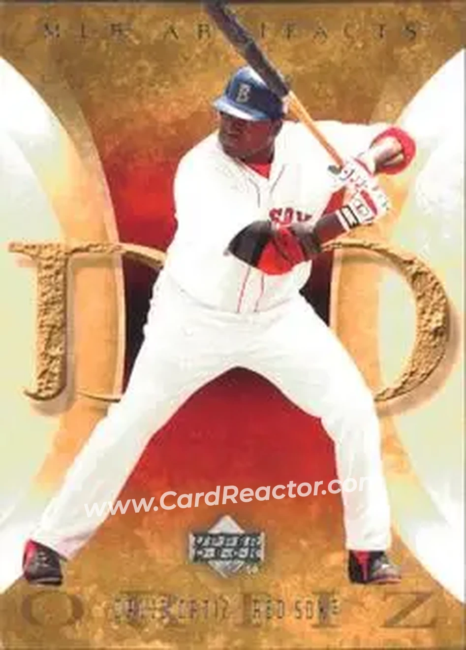 2005 Upper Deck Artifacts #28 - David Ortiz - Boston Red Sox - Front