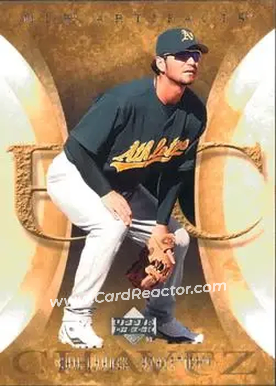 2005 Upper Deck Artifacts #30 - Eric Chavez - Oakland Athletics - Front