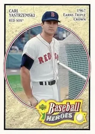 2005 Upper Deck Baseball Heroes #16 - Carl Yastrzemski - Boston Red Sox