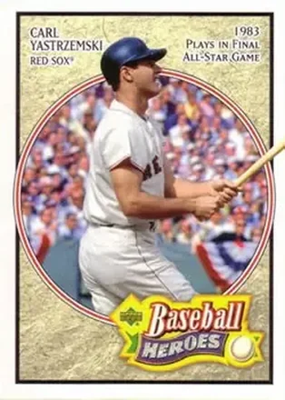 2005 Upper Deck Baseball Heroes #19 - Carl Yastrzemski - Boston Red Sox