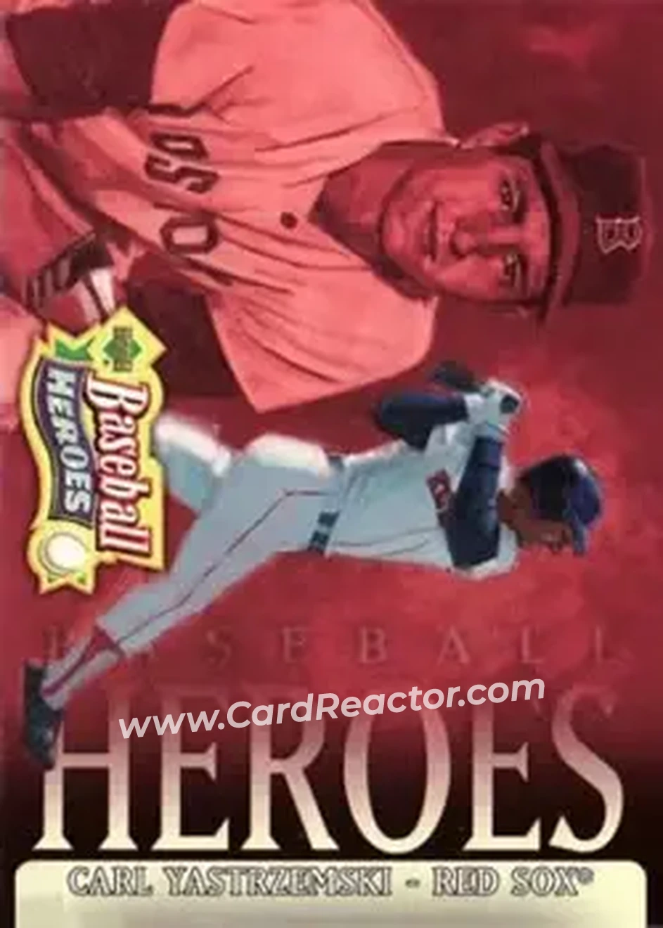 2005 Upper Deck Baseball Heroes #20 - Carl Yastrzemski - Boston Red Sox - Front