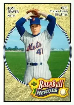 2005 Upper Deck Baseball Heroes #27 - Tom Seaver - New York Mets