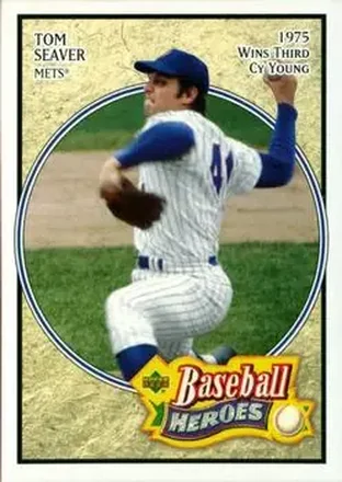 2005 Upper Deck Baseball Heroes #28 - Tom Seaver - New York Mets