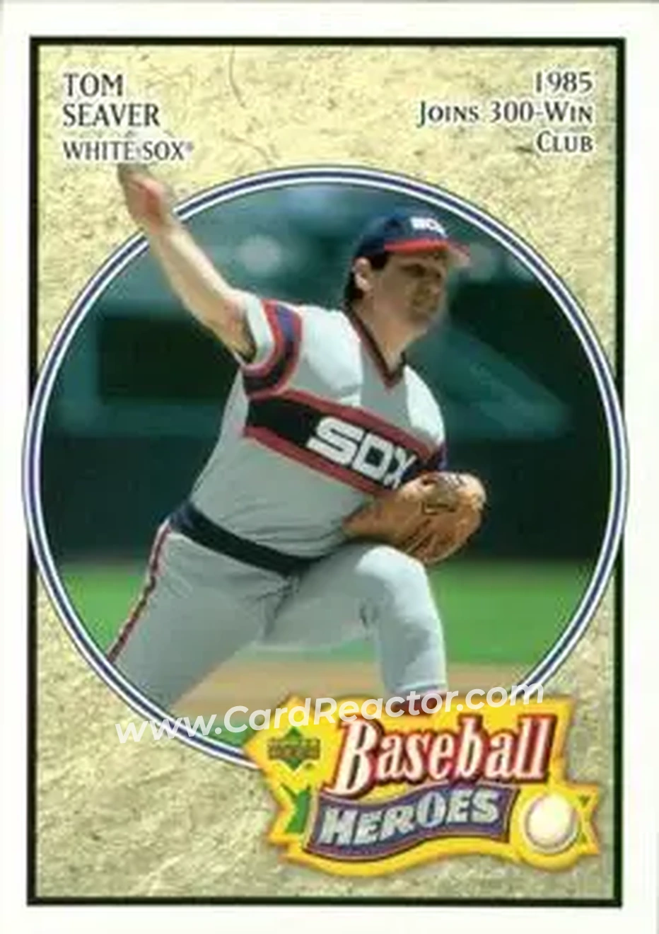 2005 Upper Deck Baseball Heroes #29 - Tom Seaver - Chicago White Sox - Front