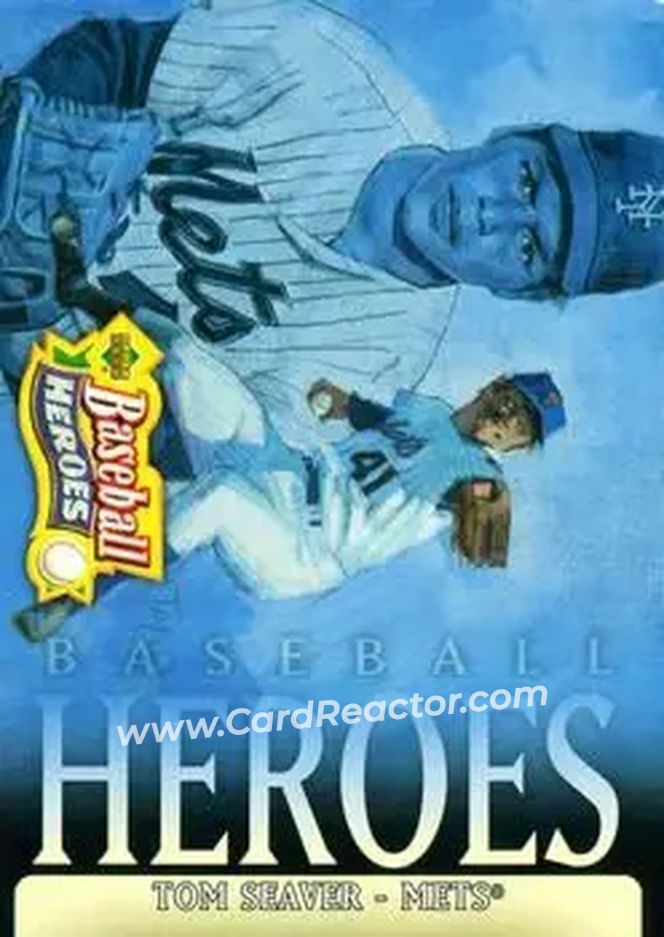 2005 Upper Deck Baseball Heroes #30 - Tom Seaver - New York Mets - Front