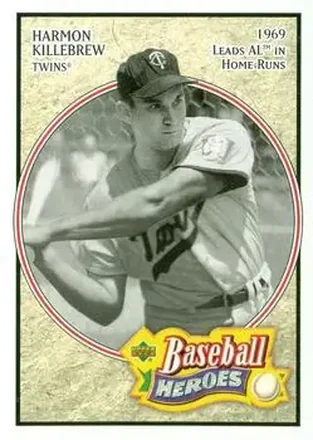2005 Upper Deck Baseball Heroes #32 - Harmon Killebrew - Minnesota Twins