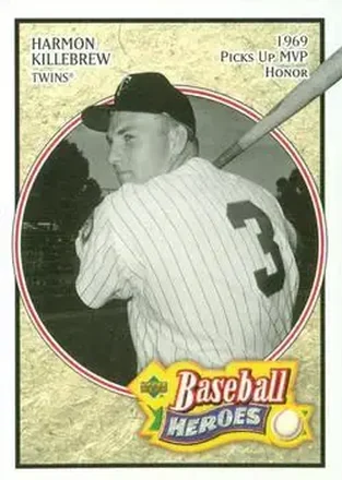 2005 Upper Deck Baseball Heroes #33 - Harmon Killebrew - Minnesota Twins