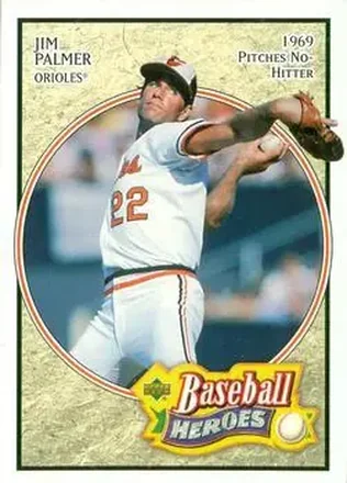 2005 Upper Deck Baseball Heroes #36 - Jim Palmer - Baltimore Orioles