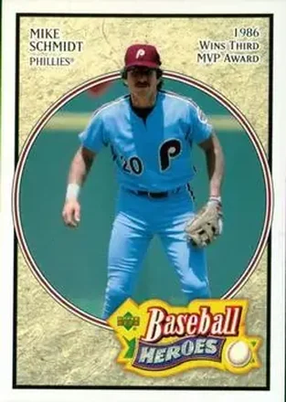 2005 Upper Deck Baseball Heroes #41 - Mike Schmidt - Philadelphia Phillies