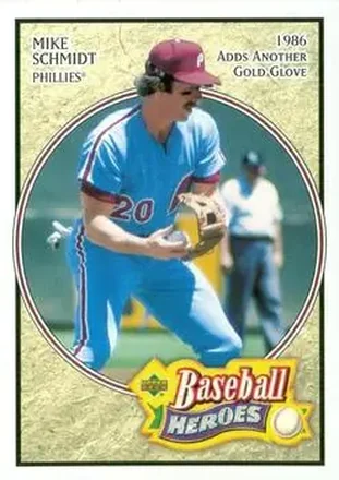 2005 Upper Deck Baseball Heroes #42 - Mike Schmidt - Philadelphia Phillies